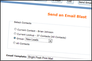 Send Email Blast