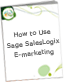 How to Use Sage SalesLogix E-marketing